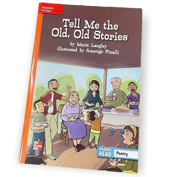 Tell Me The Old Old Stories By Marie Langley Illustrated Childrens Book Fiction - Picture 1 of 3